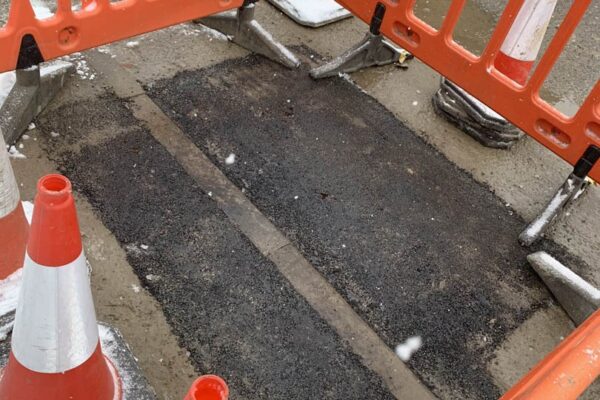 Drain excavations